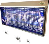 Umena Insecten Verdelger - Roestvrij Staal - 67x30 cm,  insectenlamp,Dekking: 100 m2,Muggenlamp, Muggenlamp - Muggenvanger- Muggenvanger