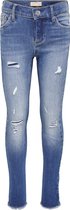 KIDS ONLY KONBLUSH LIFE REG SKINNY DESTROY ANA187 Meisjes Jeans - Maat 146