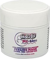 Gezicht Argan peelingmasker (300mg CBD) 50ml