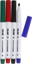 Milan Whiteboardmarker Colors 13,5 X 1 Cm 4 Stuks