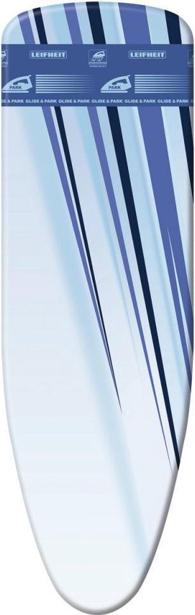 Leifheit Strijkplankovertrek Thermo Reflect Glide&Park - 125x40cm - Wit/Blauw