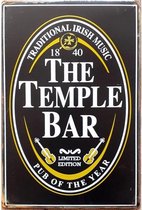 Wandbord - The Temple Bar Pub Of The Year