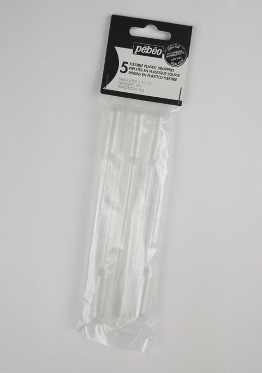 Pebeo Plastic Pipet - 5 stuks