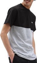 Vans Vans Colorblock T-shirt - Mannen - zwart - lichtgrijs
