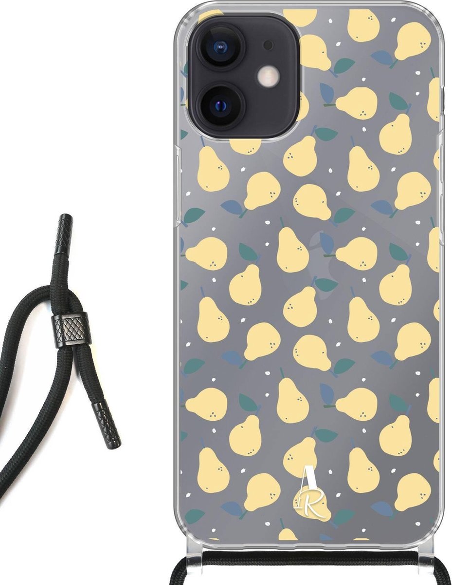 iPhone 12 Mini hoesje met koord - Pears
