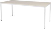 Bureautafel - Domino Basic 180x80 robson - wit frame