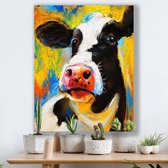 Canvas Schilderij Cow Portrait