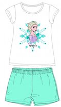 Disney Frozen pyjama - wit - lichtgroen - Maat 122 / 7 jaar