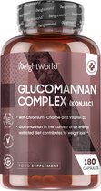WeightWorld Glucomannan Complex - 3000 mg - 180 capsules