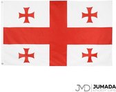 Jumada's Georgische Vlag - Vlag Georgië  - Georgia Flag - Vlaggen - Polyester - 150 x 90 cm
