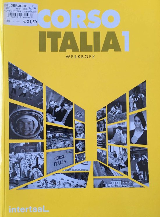 Corso Italia 1 - werkboek - cover