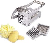 Deliqart Frietsnijder - Multifunctioneel - Fritessnijder - Patatsnijder - Groentesnijder - Aardappelsnijder - Twee messen