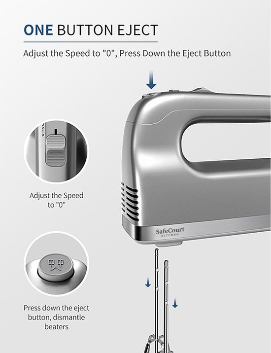 Safecourt Kitchen Handmixer 