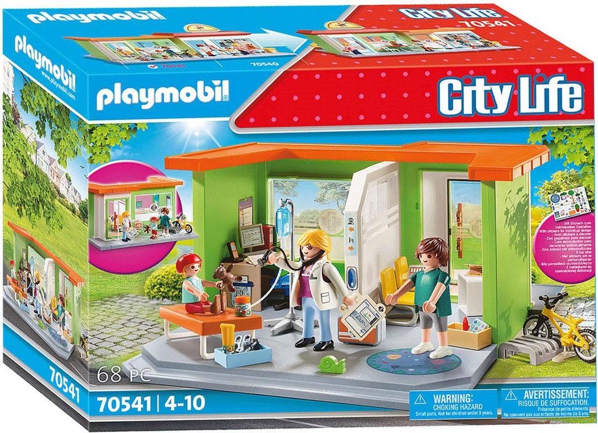 Playmobil 70541 City Life Kinderarts | bol.com