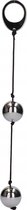 Heavy Metal Duospheres Balls - Silver