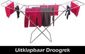 Droogrek | Wasrek | Droog rek | Inklapbaar | Waslijn | 18 Meter