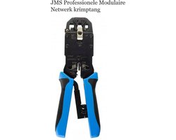 JMS® Professionele Modulaire Netwerk krimptang met ratel. installateurs uitvoering / UTP Tang / RJ45 Tang / Netwerktang