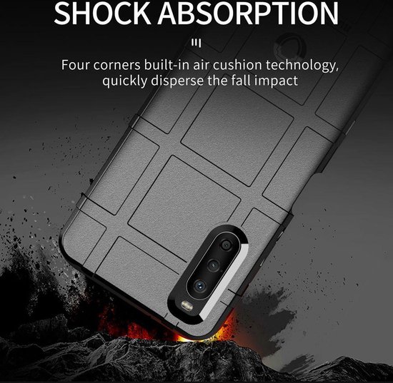 Coque Sony Xperia 1 III, Coque en Gel TPU Rugged Shield , Verte - Coque de Téléphone Portable Compatible pour: Sony Xperia 1 III