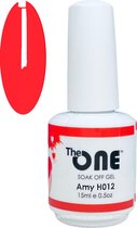 The One Pro - Gellak 15ml - kleur Amy Rood H012