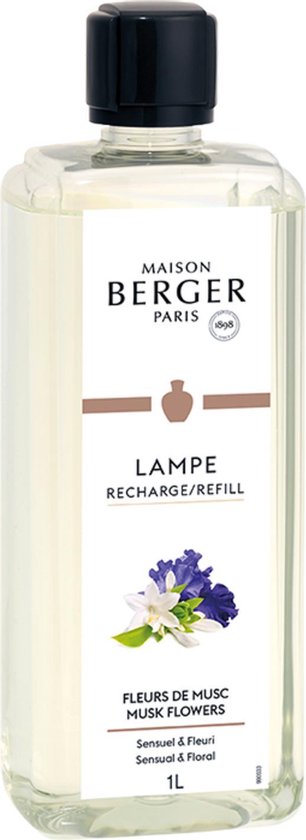 Lampe Berger navulling Fleurs de Musc 1 liter | bol.com