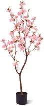 Bloesem kunstboom 150 cm roze