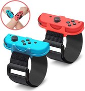 WiseGoods Premium Nintendo Switch Joy-Com Armbanden - Wrist Band - Verstelbare armband Controller - Dansen - Multifunctioneel