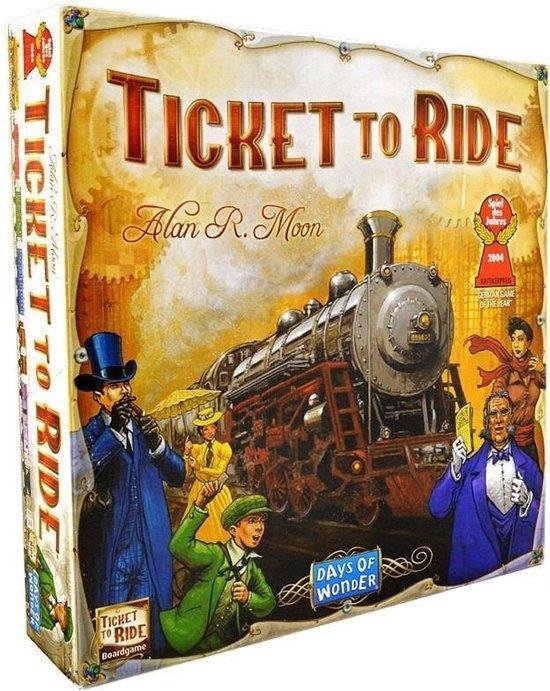 Thumbnail van een extra afbeelding van het spel Ticket to Ride USA - Bordspel