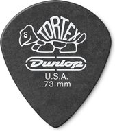 Dunlop Pitch Black Jazz III Pick 0.73 mm 6-pack plectrum