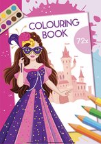 Colouring Book - Kleurboek - Prinsessen - Kastelen - 72 Pagina's