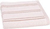 Clarysse 500gr Duchesse Handdoek Zand/Wit 50x100cm