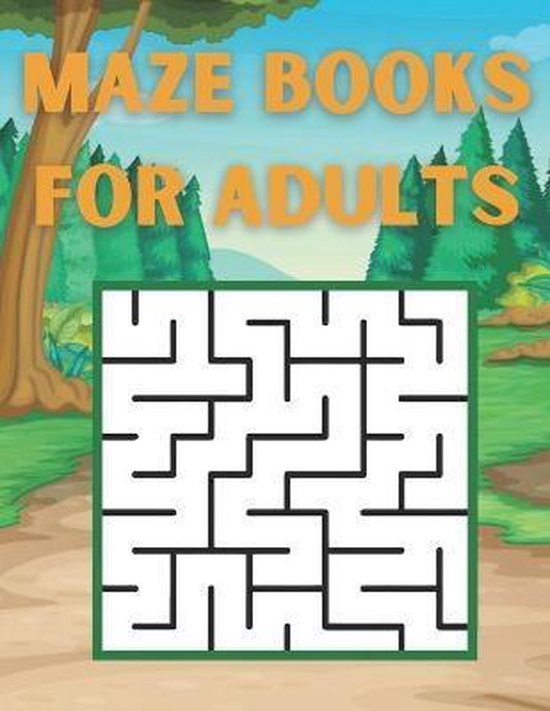 Maze Books For Adults, Activity Press 9798694765947 Boeken