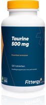 Fittergy Supplements - Taurine 500 mg - 120 vegicaps - Essentieel aminozuur - Aminozuren - vegan - voedingssupplement