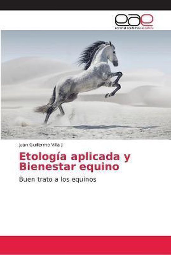 Etología aplicada y Bienestar equino - cover