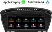 Dynavin BMW E60 5 serie navigatie carkit android 10 met carplay en android auto overname Idrive
