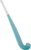 The Indian Maharadja Indoor Solid JR [wood]-34 inch Hockeystick Kids - aqua