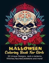 Halloween Coloring Book For Girls