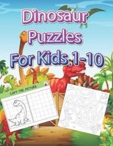 Dinosaur puzzles for kids 1-10