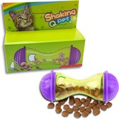 Shaking Q Pet - Shaking Q Pet - Kat - Kattenspeeltjes - Kattenspeelgoed - Kattensnoepjes - 11cm - Paars