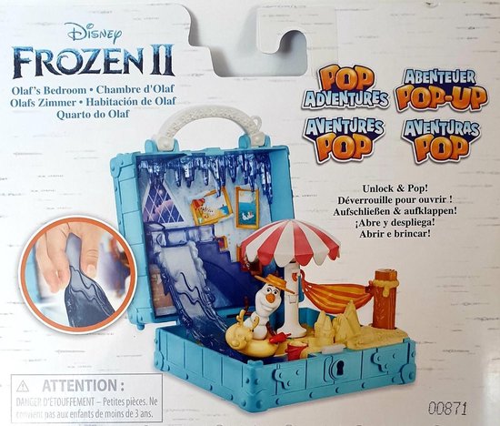 Disney Frozen La Reine des Neiges 2 Pop Adventures - la chambre d'olaf -  ensemble de jeu | bol