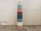 EM&EEF - Stapeltoren Pastel - stapelbekers - badspeelgoed - babyspeelgoed