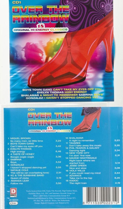 OVER THE RAINBOW vol 1 - ENERGY CLASSICS