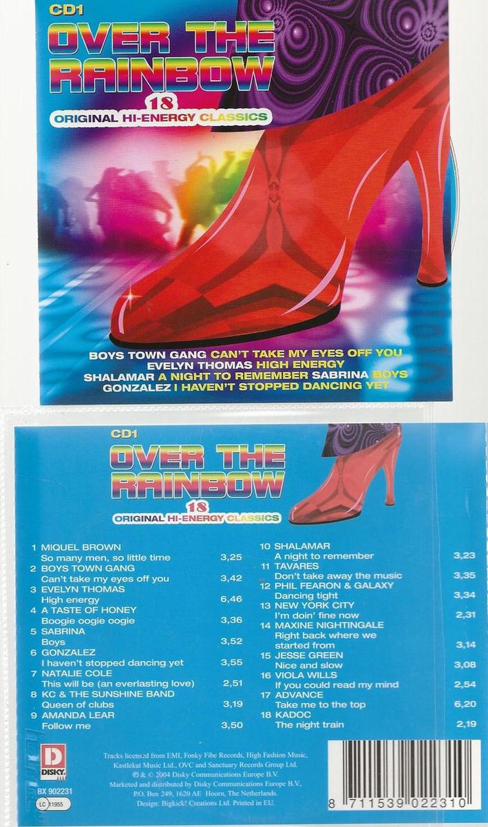 OVER THE RAINBOW vol 1 - ENERGY CLASSICS