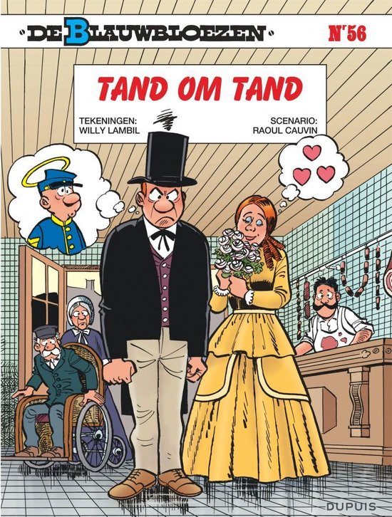 Cover van het boek 'De Blauwbloezen: 056 Tand om tand'