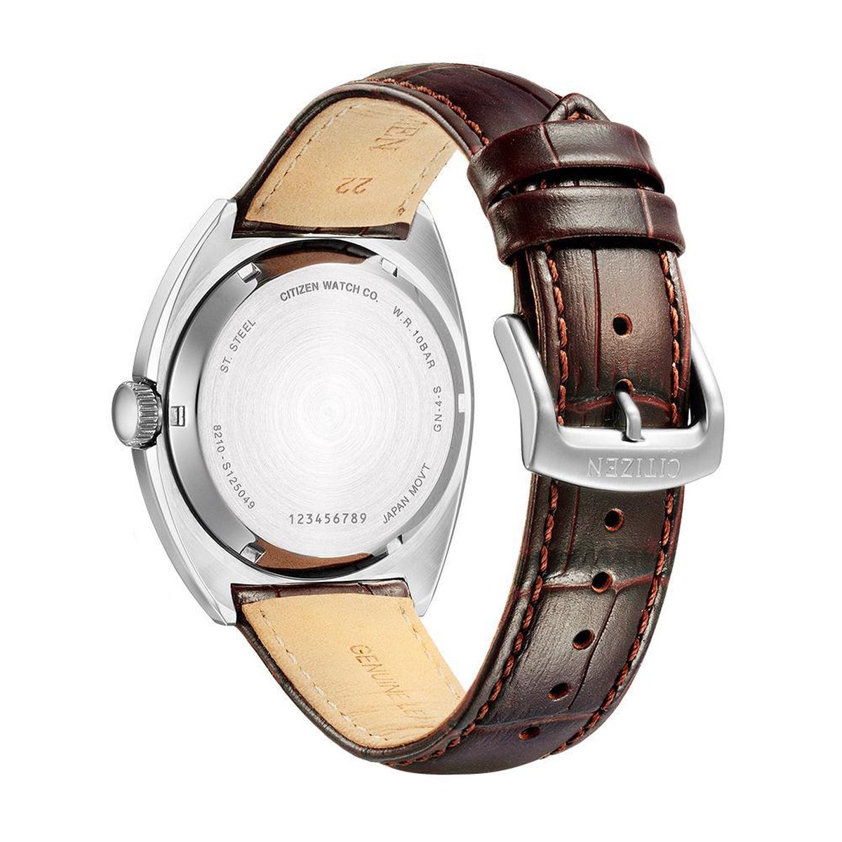 Citizen Vintage Horloge - Citizen heren horloge - Zwart - diameter 42 mm -  roestvrij staal | bol.com
