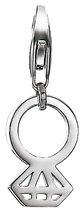 Esprit Silver - Bedel - Charm Diamond Ring - 925 Sterling Zilver