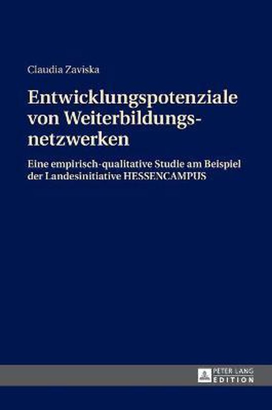 Entwicklungspotenziale von Weiterbildungsnetzwerken - cover
