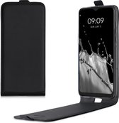 kwmobile hoesje voor met Alcatel 1S (2021) - Flip cover met magnetische sluiting in zwart