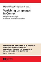 Vanishing Languages in Context