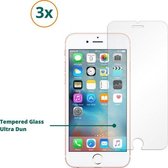 Fooniq Screenprotector 3x - Premium Kwaliteit - Geschikt Voor Apple iPhone 6/6S Plus