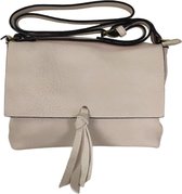 Crossbodytas met flap Flora & Co  ecru